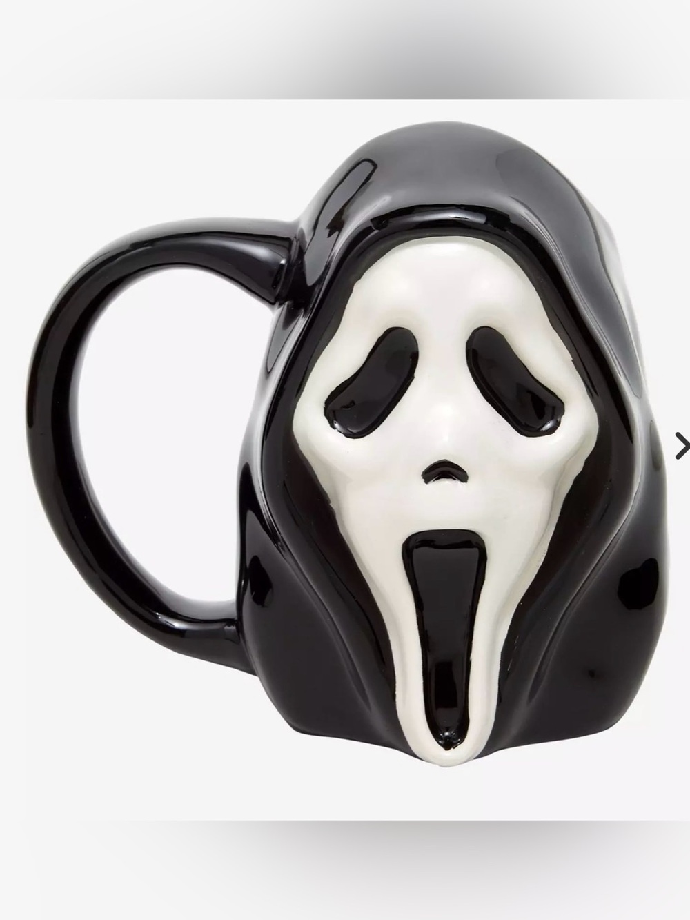 Ghost Face Figural Mug